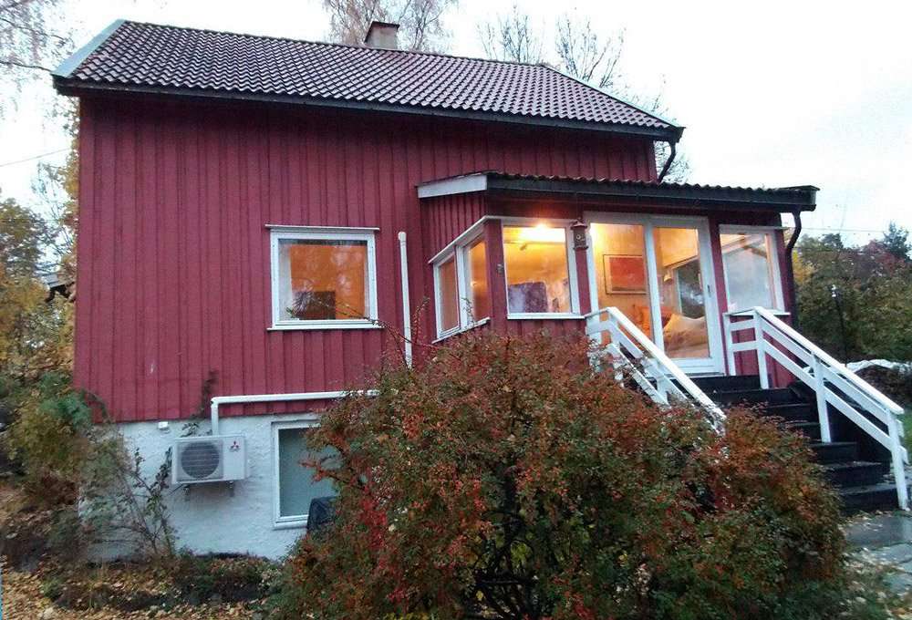 Gammelt hus før renovering
